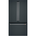 Cafe 23.1 Cu Ft Counter-Depth French Door Refrigerator - Matte Black