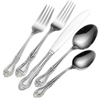 Image of product - Queens Fancy 20-Piece Flatware Set