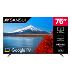 Sansui 75” Class VH Series LED UHD 4K Google Smart TV