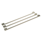 Monogram French - Door Refrigerators  For  Minimalist Handle Kit - Silver