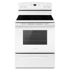 Image of product - 4.8 CuFt Freestanding Rear Control Electric Range in White with Temp Assure