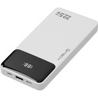 CJ Tech 10000mAh Power Bank - White