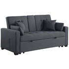 LILOLA HOME Cody Convertible Sleeper Loveseat