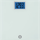 Conair Weight Watchers White Glass Scale with Blue Backlight LCD Display