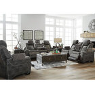 Signature Design by Ashley Camille Power Reclining Sofa, Loveseat, and Recliner – Gray