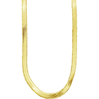 Mi Tesoro Herringbone Gold Chain Necklace