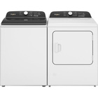 Whirlpool 5.3 CuFt Top Load Washer with 7.0 CuFt Moisture Sensing Electric Dryer in White