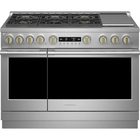 Monogram 8.25 Cu. Ft. Smart Slide-In Six Burner Dual Fuel Gas Range - Stainless Steel