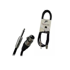 Studio Z 25 Ft 3 Pin XLR Female to 1/4" Male Mono Pro Audio Cable