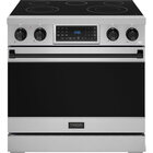 THOR 6.0 CuFt Professional Electric Range in Stainless Steel with Tilt Panel Touch Control