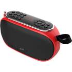 SuperSonic Portable Bluetooth® Speaker with Hands-Free Calling - Red
