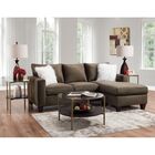 Style Line Audrey Sofa with Chaise - Brown