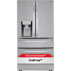 LG 30 CuFt Smart 4-Door French Door Refrigerator with Craft Ice Maker™ - Stainless Steel