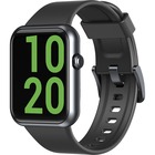 Image of product - 1.55" Waterproof 5ATM Bluetooth Fitness Smartwatch with Heart Rate Monitor - Black