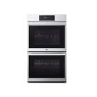 LG 9.4 Cu. Ft. Electric Double Built-In Wall Oven with Air Fry & Steam Sous Vide - Stainless Steel