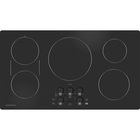 Monogram 36" Smart 5-Element Induction Electric Cooktop in Black with SyncBurners