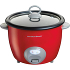 Hamilton Beach 20 Cup Capacity Rice Cooker - Red