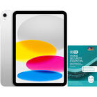 Apple 11'' iPad A16 chip 128GB With Wi-Fi - Silver with Home Security Essential 2025 for 1 User