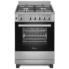 Premium 24" Four Burner Freestanding Gas Stove - Stainless Steel