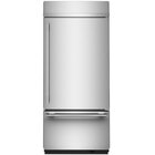 KitchenAid 20.8 Cu. Ft. 36" Built-In Bottom Mount Refrigerator with Platinum Interior