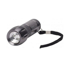 Eveready Compact Battery Powered Metal LED Flashlight - Black
