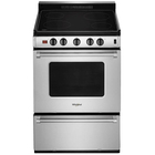 Whirlpool 24" Freestanding Electric Range with Upswept SpillGuard™ Cooktop - Stainless Steel