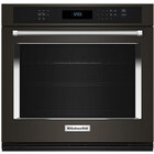 KitchenAid 27" 4.3 Cu. Ft. Single Wall Oven with Air Fry Mode - Black Stainless Steel