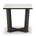 Signature Design by Ashley Fostead End Table - White/Espresso