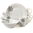 Gibson 12 Piece Dinnerware Set for 4