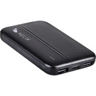 Helix 5,000 mAh Power Bank with Dual USB-A Ports - Black