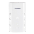 CyberPower 6-Outlet Wall Tap with USB and Night Light