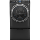 Image of product - 5.3 CuFt Smart Steam Sanitize Front Load Electric Washer in Carbon Graphite with Adaptive SmartDispense™