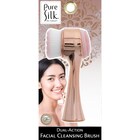 Pure Silk Dual-Action Facial Cleansing Brush