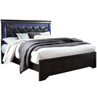 Global Furniture Pompei Metallic Gray Queen Bed