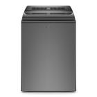 Whirlpool 4.7 Cu. Ft. High-Efficiency Top-Load Washer In Chrome Shadow with Pretreat Station
