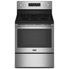 Maytag 5.3 Cu. Ft. Five Element Electric Range with Air Fry - Stainless Steel