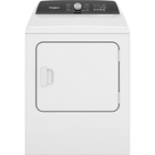 Whirlpool 7.0 CuFt Front Load White Electric Dryer with Moisture Sensing and Steam