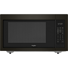 Whirlpool 1.6 CuFt 1200 Watt Countertop Microwave in Black