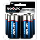 Rayovac Rayovac High Energy D Batteries (4 Pack), Alkaline D Cell Batteries