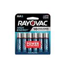 Rayovac High Energy 8-Pack AA Alkaline Batteries