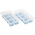 Core Home Set of 2 Jumbo Cube Pop Out Ice Tray - Skye Blue