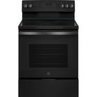 GE 5.3 Cu. Ft Freestanding Electric Convection Range - Black Slate