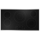 GE Profile 36" Built-in Touch Control Cooktop - Stainless Steel on Black