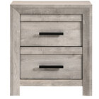 Elements Eleanor Nightstand in Distressed White
