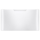 GE Laundry Pedestal in White with Storage Drawer