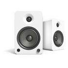 Image of product - YU6 Series Bookshelf Speaker System (Pair) with Bluetooth and Phono Preamp - Matte White