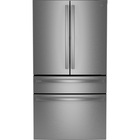 GE 28.7 CuFt 4-Door French Door Refrigerator in Stainless Steel with TwinChill™ Evaporators