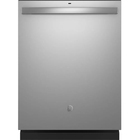 GE 52 dBA Steam Sanitize Top Control Dishwasher in Stainless Steel with Dry Boost