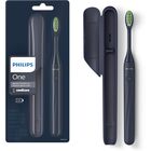 Philips One Sonicare Electric Battery Operated Toothbrush - Midnight Navy Blue