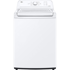 LG 4.1 CuFt Electric Top Load White Washer with SlamProof® Glass Lid